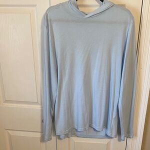 Free Fly Apparel Light Blue Men's Hoodie
